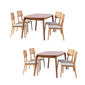 Ensemble de salle à manger de haute qualité, au design simple et moderne, ensemble de table à manger avec de nombreuses chaises pour le mobilier de salle à manger, prix de gros - Product Image 2