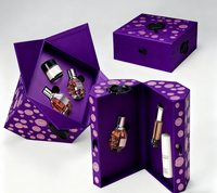Boîte d'emballage de parfum magnétique de luxe, boîte en carton pour parfum, design personnalisé avec logo imprimé, échantillon gratuit