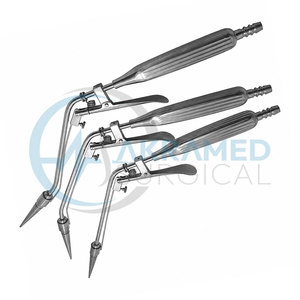High Quality 3 Pcs Hemorrhoid Suction Ligator Set Straight Angled Up <b>Down</b> CE Certified Colorectal Surgical Instruments - Product Image 3