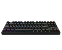 Clavier de jeu à succès, compatible OEM/ODM, 87 touches, interrupteurs magnétiques, clavier mécanique rétroéclairé RGB, touches double injection