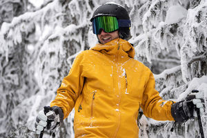 Veste de ski imperméable de qualité supérieure avec poignets ajustables et fermetures éclair renforcées, prix bas, vente en ligne, survêtement softshell pour le ski - Product Image 6
