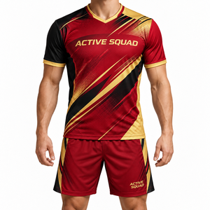 Uniforme de Voleibol Personalizado con Estampado para Hombre, 100% Poliéster, Material de Alta Calidad, Producto de Venta Caliente, Último Diseño - Product Image 3