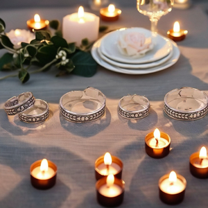 Women's Traditional <b>Indian</b> Style Fine Silver Toe <b>Ring</b> with Black Finish Elegant <b>Indian</b>-Inspired Accessory - Product Image 1