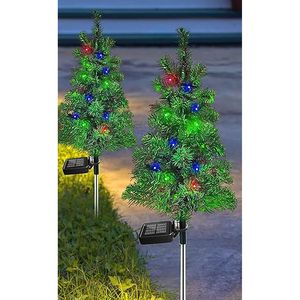 Luci Solari Impermeabili per Vialetti Natalizi, Decorazioni da Giardino per Alberi e Sentieri - Product Image 1