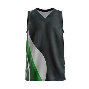 Maillot de basket-ball confortable, avec coutures fiables et design moderne, conçu avec un matériau respirant et une construction légère. - Product Image 5