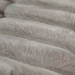 Set Divano in Tessuto Corduroy a 3 Pezzi da 180 cm, con Divanetto e Divano Lungo, Seduta Profonda, per Soggiorno, Camera da Letto, Sala Conferenze, 1 Pezzo, Nessun Montaggio Richiesto - Product Image 4