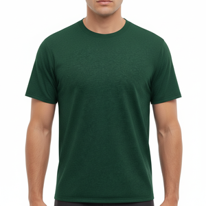 โรงงานมืออาชีพ เสื้อยืดผ้าฝ้ายถัก 100% แบบสั่งทำได้ คุณภาพเยี่ยม มาตรฐานส่งออก สวมใส่สบาย สไตล์สปอร์ต ทรงปกติ - Product Image 1