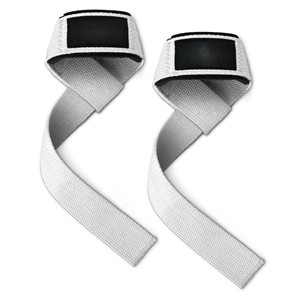 Sangles de musculation réglables en coton avec logo personnalisé, antidérapantes, respirantes, pour la musculation en salle, soutien pour l'entraînement de force, rose et noir - Product Image 5
