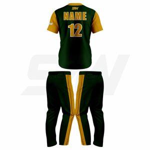 Tenue de baseball personnalisée pour équipes professionnelles, ensemble de maillots de baseball de qualité supérieure avec tissu respirant, uniforme de softball - Product Image 5