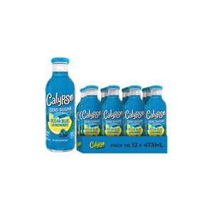 Limonada Calypso Ocean Blue al por Mayor en Botellas de Vidrio de 16 oz - Stock Premium para Distribuidores de Bebidas Especiales y Productos Únicos - Product Image 2