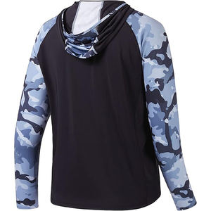 Sudadera con Capucha Eco Blend Camo para Hombre, Sudadera con Capucha de Algodón Reciclado y Poliéster, Diseño Sostenible con Cordón Ajustable - Product Image 2