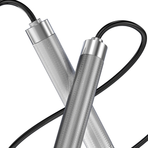 Cuerda de Saltar Ajustable de PVC con Mango de Aluminio, Cuerda de Velocidad para Ejercicio en Casa, Entrenamiento Físico, Venta al por Mayor, Equipo OEM - Product Image 6