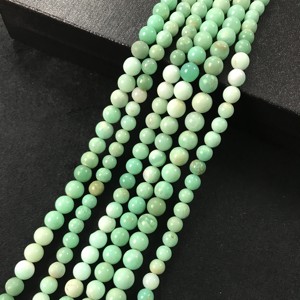 ลูกปัดคริสโซเพรสธรรมชาติ 100% รับรองโดย IGI เกรด AA ขนาด 6-8 มม. สีเขียวหิน ไฟวิวาซ เจมส์ รูปทรงต่างๆ จากเมืองเจไพร - Product Image 5