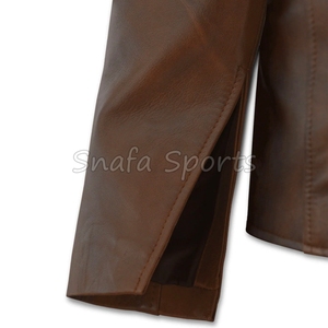 Modern Slim Fit Men <b>Leather</b> <b>Jacket</b> Stylish Comfortable Warm <b>Winter</b> <b>Leather</b> <b>Jackets</b> For Streetwear Fashion - Product Image 3