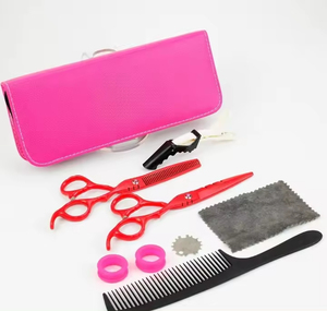 High Quality Hair Scissors Barber Scissors Hairdresser Razors Hairdressing Professional Hair Cut Thin <b>Shears</b> Beauty Instruments - Product Image 1