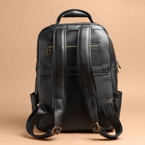 Waterproof Travel Top Rated Genuine Leather Vintage Laptop <b>Backpack</b> Waterproof Anti-Theft Duty Travel Rucksack LBP-0359 - Product Image 2