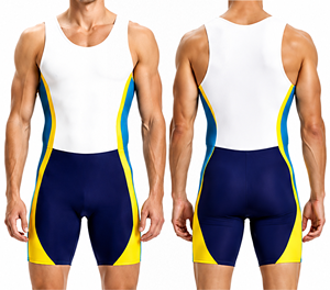 Combinaison de natation légère et personnalisée pour l'été, imprimée style hip-hop, pour équipes universitaires de rame, séchage rapide - Product Image 1