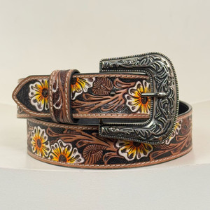 เข็มขัดหนังวัวสำหรับผู้ชายและผู้หญิงปรับได้เข็มขัดหนังวัวส่วนบุคคลวินเทจทันสมัย - Product Image 6