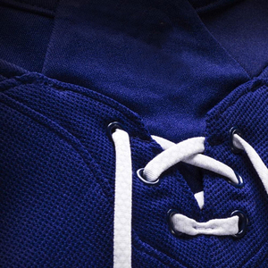 Maillot de hockey sur glace personnalisé en gros pour hommes, haute qualité, sublimation, respirant, séchage rapide, effet délavé - Product Image 5