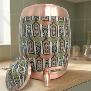 Gobelet à boire droit en métal moderne incassable Pinbo 16OZ sans BPA avec poignée pour les fêtes, motif arc-en-ciel - Product Image 5