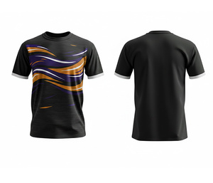 T-shirts de sublimation OEM ODM avec options de design illimitées |   Tailles pour hommes, femmes et jeunes |   Léger et à séchage rapide - Product Image 3