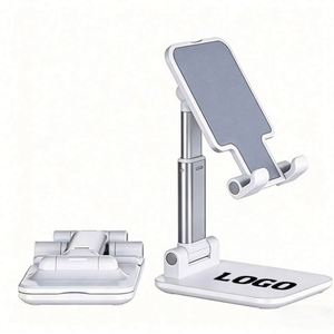 New Promo Gift Wholesale Portable Mobile Holder <b>Foldable</b> Adjustable Tablet Desktop Logo Phone Stand for <b>Desk</b> - Product Image 1