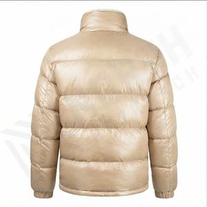 Fabricant de vêtements pakistanais OEM Veste bouffante personnalisée à la mode pour hommes Veste d'hiver rembourrée Brillant Offre Spéciale Nouveau style de mode pour hommes - Product Image 3