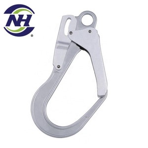 Gancho de presión de aleación de acero de alta resistencia sólido ligero de súper alta calidad 25kN/5620LBS resistencia a la rotura certificado CE para minería - Product Image 5