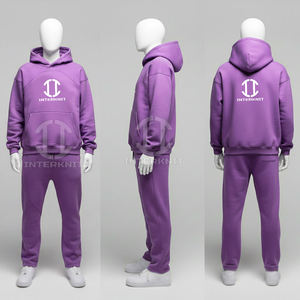 Conjunto de Sudadera con Capucha y Pantalones Deportivos Ligeros de Estilo Vintage para Hombre, Ecológicos, 100% Poliéster, con Estampado Digital, Tallas Grandes Disponibles - Product Image 2