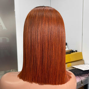 Precio de fábrica 100% Virgen cruda vietnamita humano trama encaje peluca hueso recto Ombre Color marrón Super doble dibujado extensiones de cabello - Product Image 4