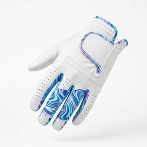 Guante de Golf de Piel de Cabretta Premium Unisex para Mano Izquierda, Agarre Suave, Ventilado, Ajuste Flexible, Fabricación Personalizada OEM ODM - Product Image 2