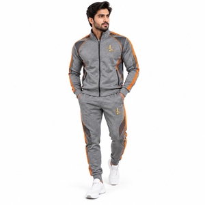 Men Tracksuit Premium Casual Sportswear <b>Jacket</b> And Pants Two Piece Set Soft Comfortable Fabric Suitable For <b>Gym</b> Training Running - Product Image 1