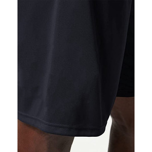 Pantalones cortos deportivos para hombre, pantalones cortos de gimnasio de punto con cintura elástica, pantalones cortos ligeros para entrenamiento - Product Image 4