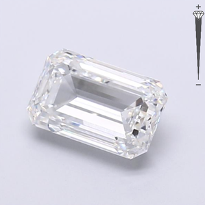 Diamante Cultivado en Laboratorio con Certificación IGI, Corte Esmeralda de 4.02 CT, Color D, Claridad IF, CVD 781645574, ROYAL GEMS para Joyería - Product Image 4