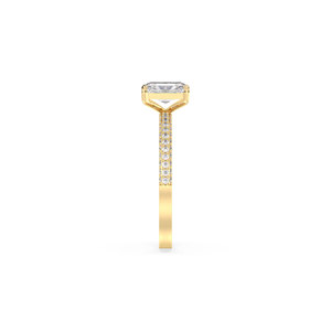 REYES Factory Direct Sale 14K Solid Gold HPHT CVD Lab Grown Diamond Solitaire Ring Luxury Engagement Gift Fine Jewelry - Product Image 5