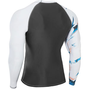 Maillot de compression personnalisé pour homme, imprimé par sublimation, en spandex, pour le surf et la plongée, vente en gros - Product Image 5