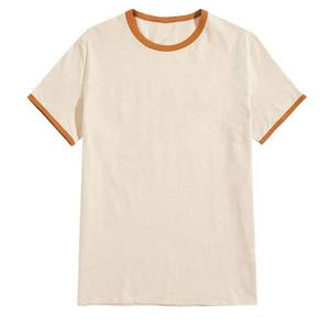 Camiseta de Algodón Personalizada al por Mayor con Precio OEM, Cuello Redondo, Manga Corta, Informal, para Hombre, Talla Grande 2026 - Product Image 4