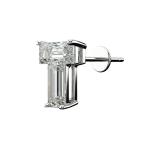 Diamante Sintético en Forma de Letra T, DEF VVS VS1 HPHT CVD, Certificado por IGI GIA, Diamante de Joyería al por Mayor - Product Image 1