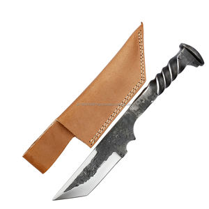 Cuchillos y accesorios medievales, hoja forjada a mano de acero al carbono ultra afilada, cuchillos vikingos de alta calidad - Product Image 2