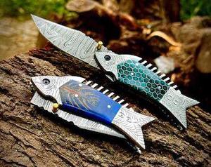 Couteau de chasse Bowie de haute qualité en acier inoxydable Stigma, manche en bois, étui en cuir, lame à pointe fixe, couteau d'extérieur - Product Image 2
