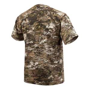 เสื้อยืดล่าสัตว์แบบกำหนดเองขายส่ง เสื้อยืดแขนสั้นลายพรางแบบกำหนดเอง ผลิตเสื้อยืดล่าสัตว์ - Product Image 2