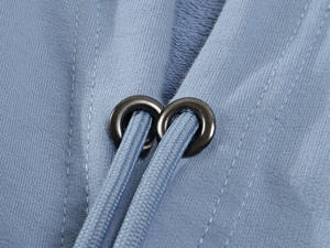 Sudadera con Capucha de Felpa 100% Algodón, Diseño de Logotipo Frontal Personalizado, Tela de 450g, Servicio OEM de Invierno para Marcas - Estilo Dulce/Elegante/Streetwear - Product Image 6