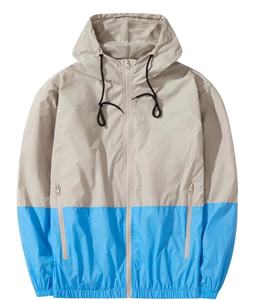 Chaqueta Cortavientos Impermeable Personalizada de Muestra de Fábrica, Chaqueta Cortavientos de Alta Calidad con Cremallera Completa y Forro Polar para Hombre - Product Image 1