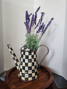 Charming enamel printed galvanized <b>water</b> can for <b>indoor</b> plants herbs flower pots <b>featuring</b> leak-proof design and easy pouring - Product Image 6