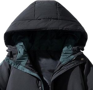 Men's Heavyweight <b>Bubble</b> Parka Men's Water-Resistant <b>Bubble</b> <b>Coat</b> Men's Quilted <b>Bubble</b> Jacket Men's Insulated Winter Puffer - Product Image 6