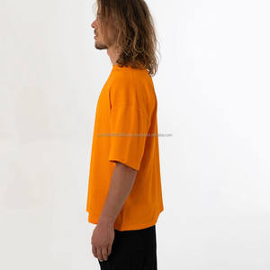 Camiseta Corta de Corte Cuadrado Personalizada al por Mayor para Hombre, Camiseta Oversize de Alta Calidad para Streetwear a Bajo Precio - Product Image 3