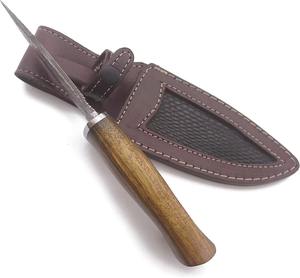 Nuevo Cuchillo de Chef Multifuncional Ligero de Acero Inoxidable con Mango de Madera, Caja de Regalo Premium, Personalizable OEM para Regalos - Product Image 5