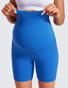 Pantalones Cortos Deportivos de Maternidad Genuinos, Sin Costuras, Personalizados, de Cintura Alta, Transpirables, Elásticos, para Gimnasio y Fitness, con Soporte Suave y Elástico para el Vientre - Product Image 5