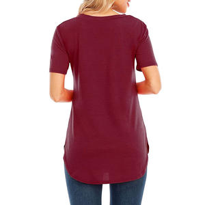 Camiseta de Mujer, Tela de Algodón Premium, Prenda Ecológica y Sostenible, Transpirable, Esencial para el Verano, Diseño Suave, Elástico y Cómodo - Product Image 3