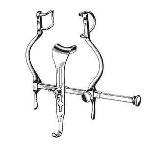 Retractor Abdominal Manual Balfour Autorretenible de Acero Inoxidable, Instrumento Quirúrgico Reutilizable y Ajustable para una Amplia Exposición - Product Image 1